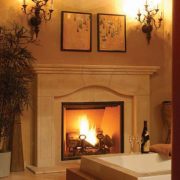 Chateau Marissa Mantel Display