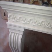 President Sierra Mantel Details
