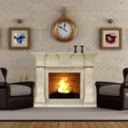 President Oxford Mantel Display