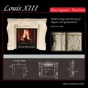 Designer Louis XIII Mantel Overview