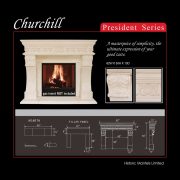 President Churchill Mantel Overview